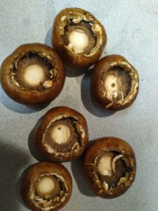 Mushroom caps for stuffing